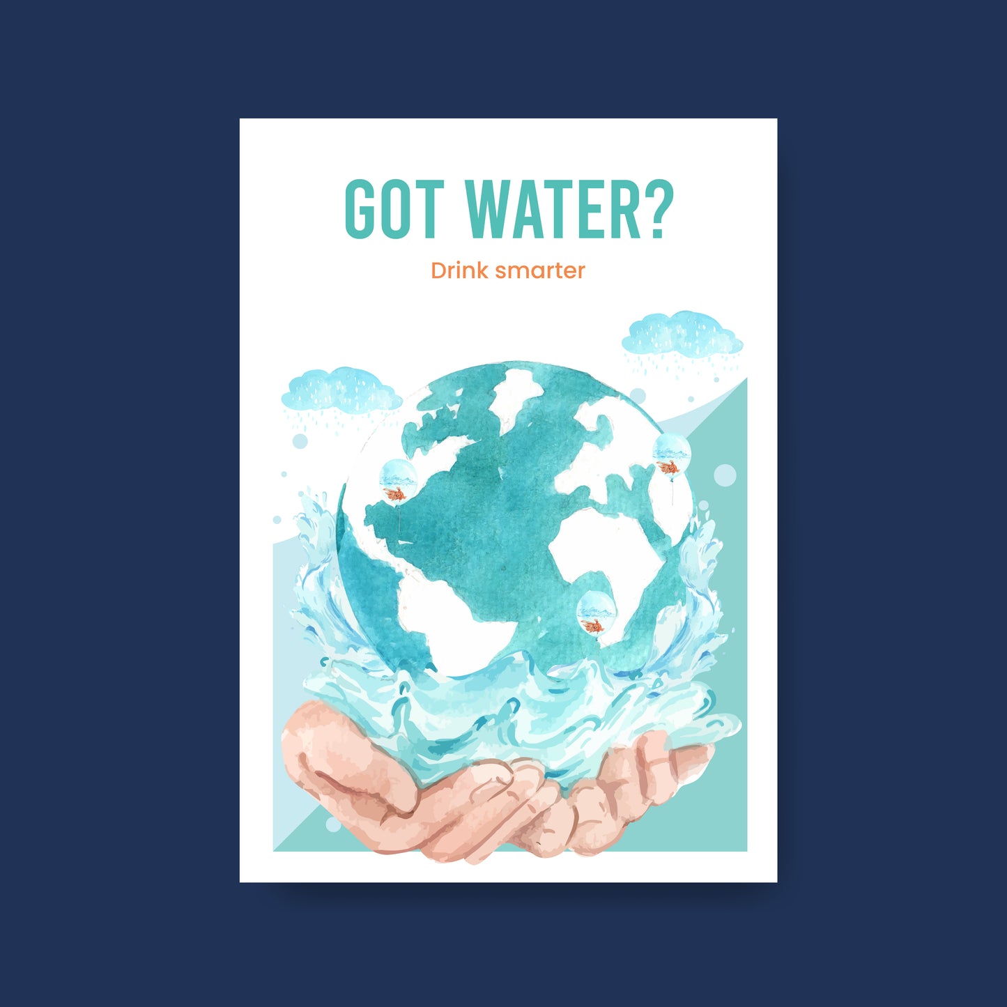 21 World Water Day Poster & Social Media Templates | Printable Water Conservation Awareness Designs