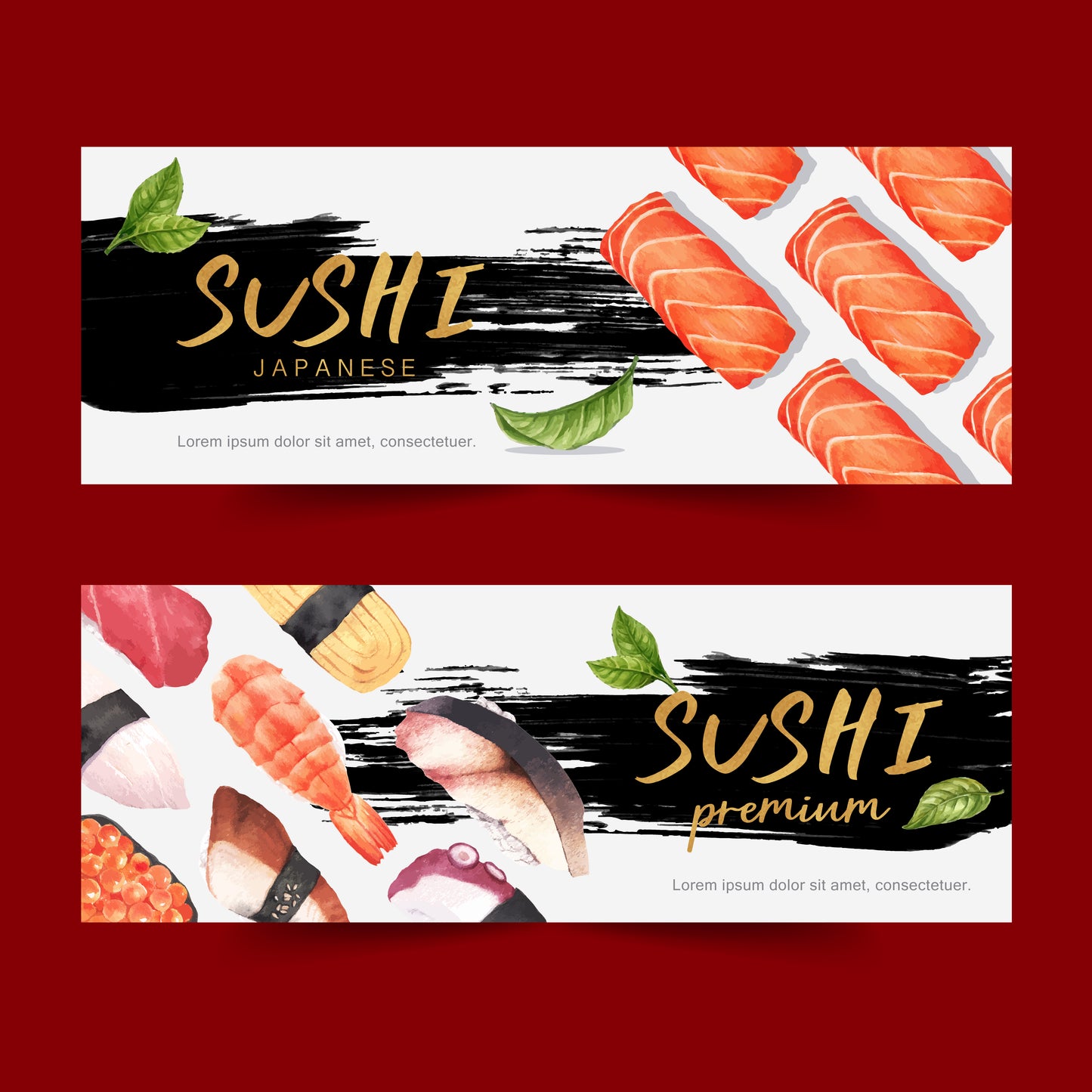 50+ Sushi Restaurant Menu Templates | Printable Japanese Menu Design Bundle for Dine-in, Takeout & Promotions