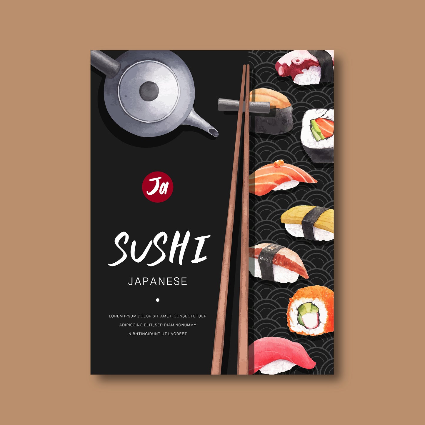 50+ Sushi Restaurant Menu Templates | Printable Japanese Menu Design Bundle for Dine-in, Takeout & Promotions