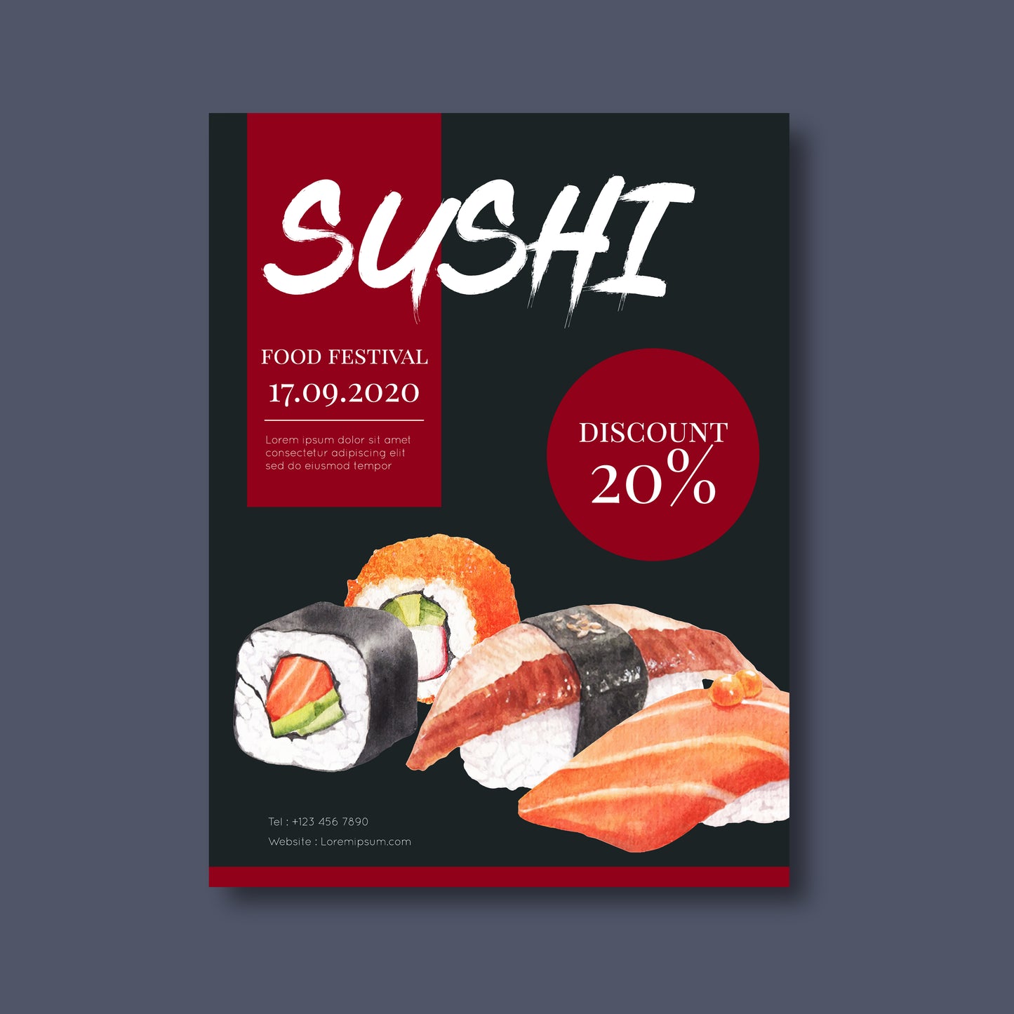 50+ Sushi Restaurant Menu Templates | Printable Japanese Menu Design Bundle for Dine-in, Takeout & Promotions