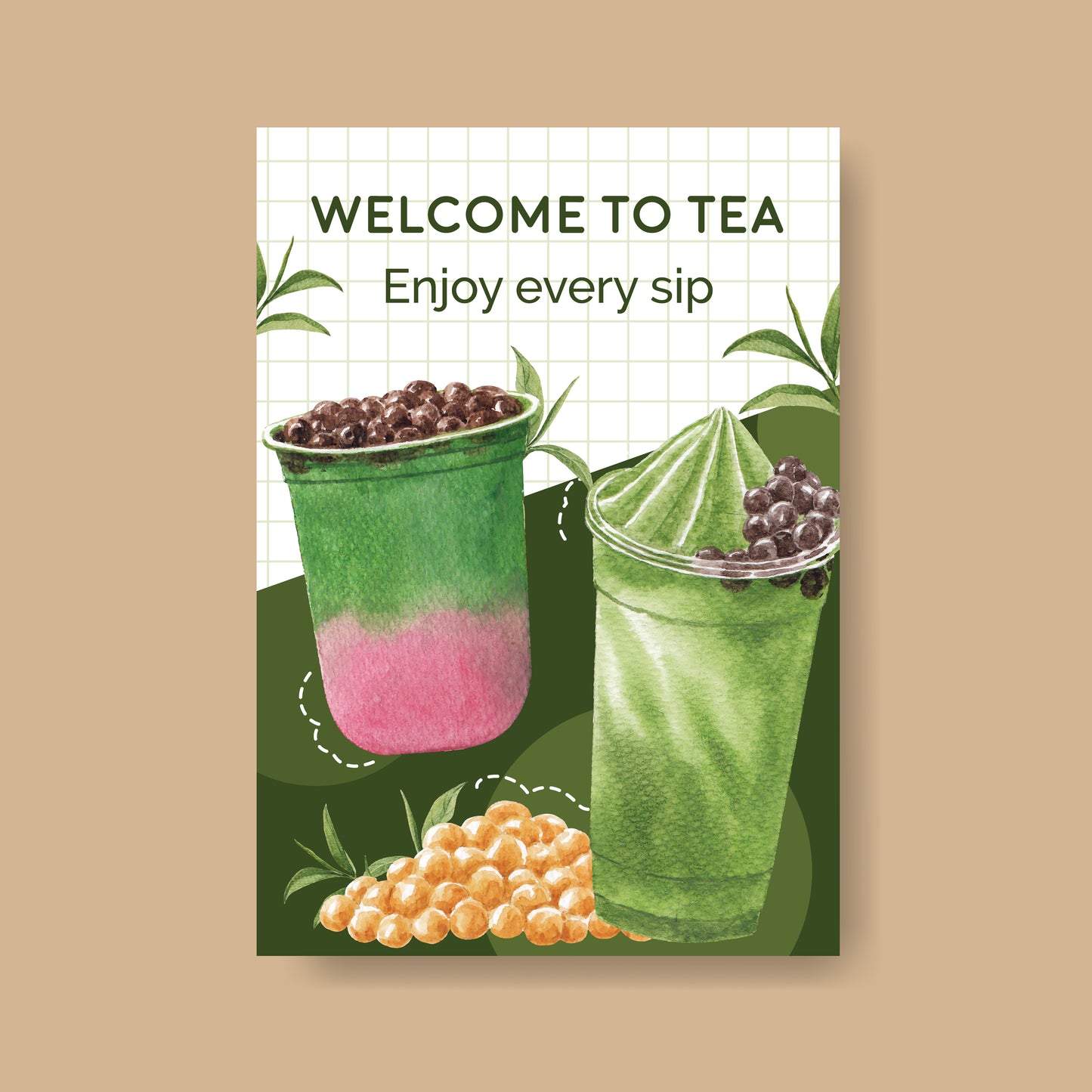 19 Bubble Tea & Coffee Shop Menu Templates | Printable Drink Menu Designs for Milk Tea Bars, Cafés & Takeout