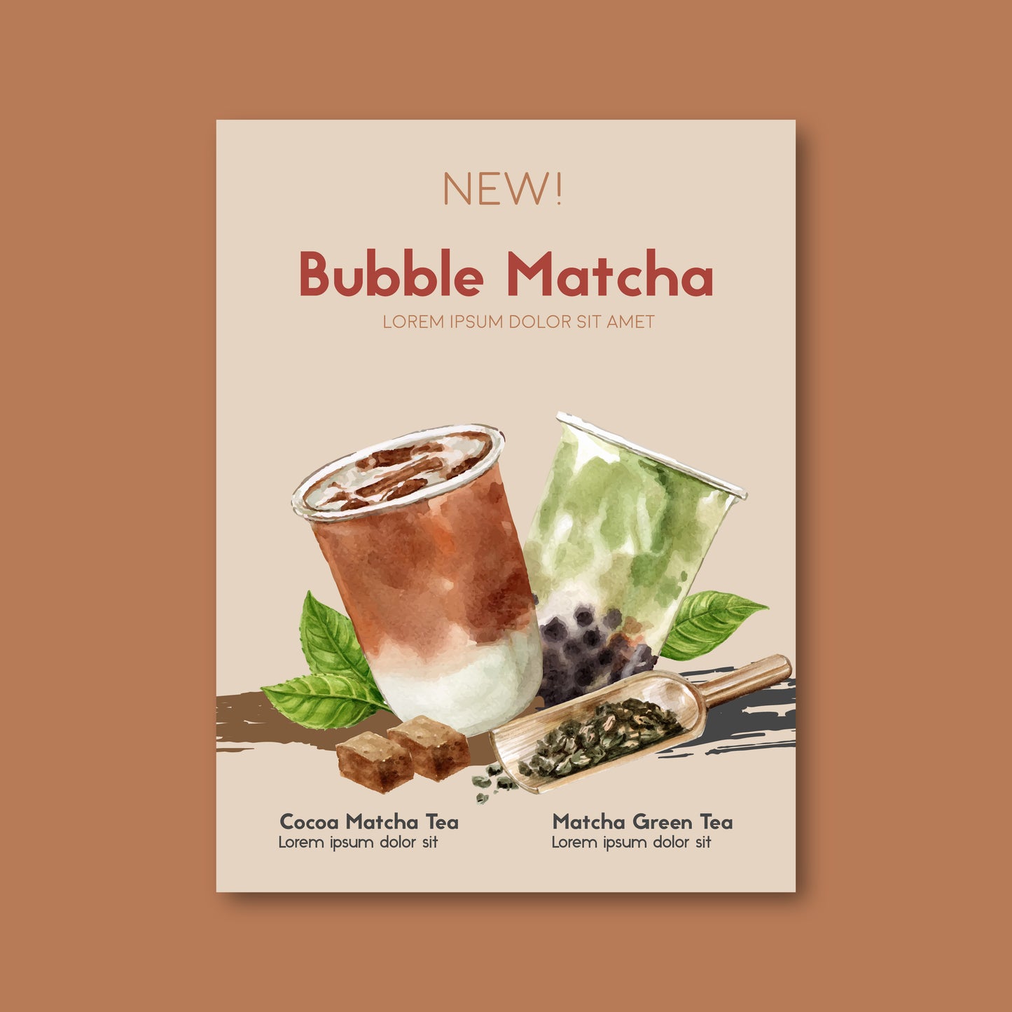 19 Bubble Tea & Coffee Shop Menu Templates | Printable Drink Menu Designs for Milk Tea Bars, Cafés & Takeout