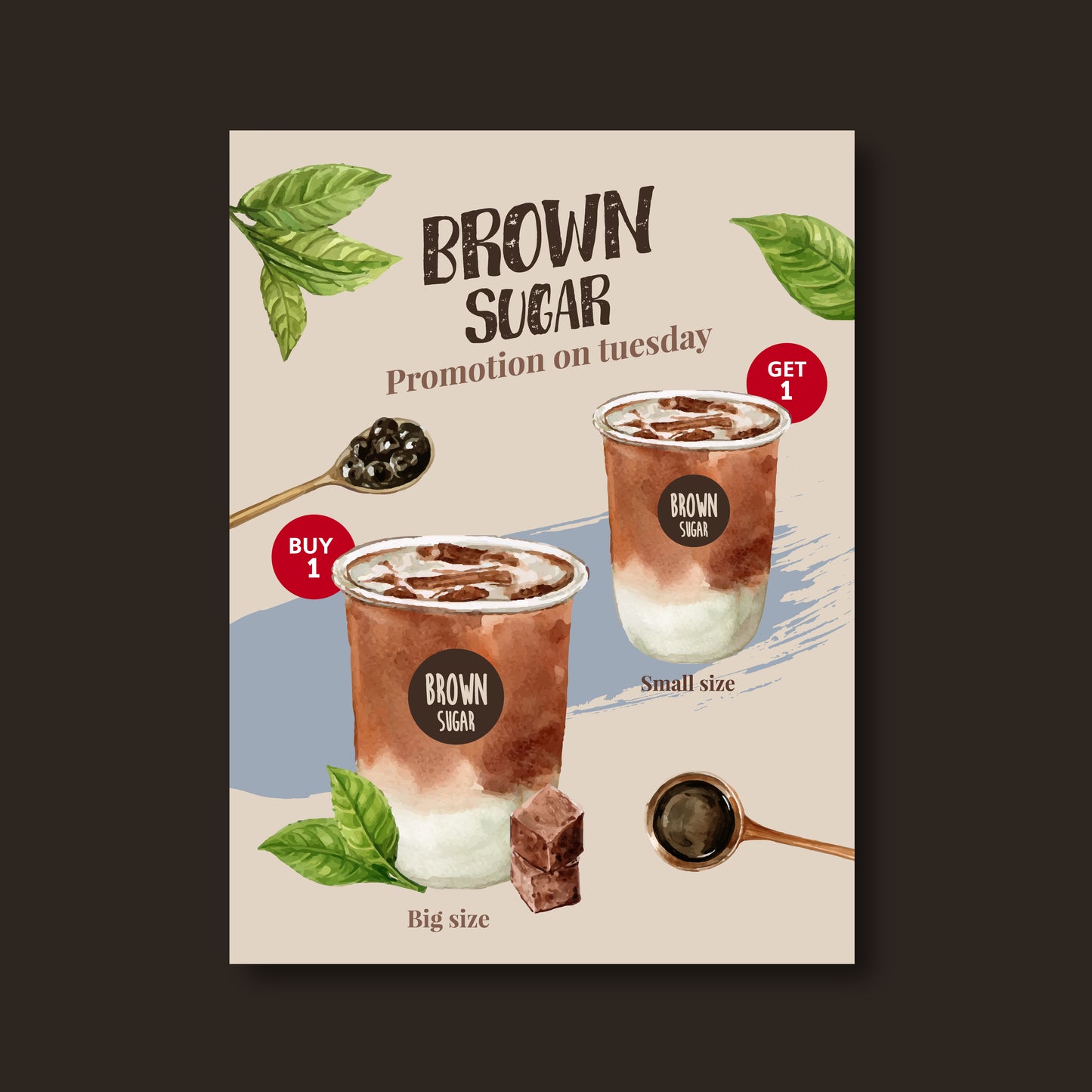 19 Bubble Tea & Coffee Shop Menu Templates | Printable Drink Menu Designs for Milk Tea Bars, Cafés & Takeout