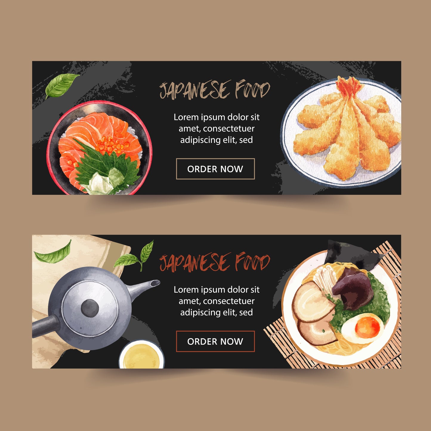 50+ Sushi Restaurant Menu Templates | Printable Japanese Menu Design Bundle for Dine-in, Takeout & Promotions